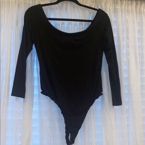 Missguided Black Bodysuit